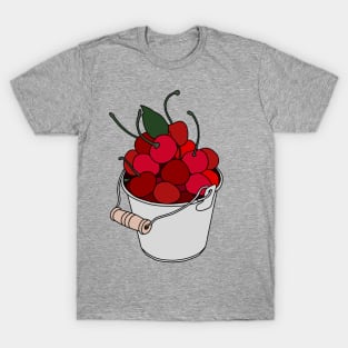 Bucket of cherries T-Shirt